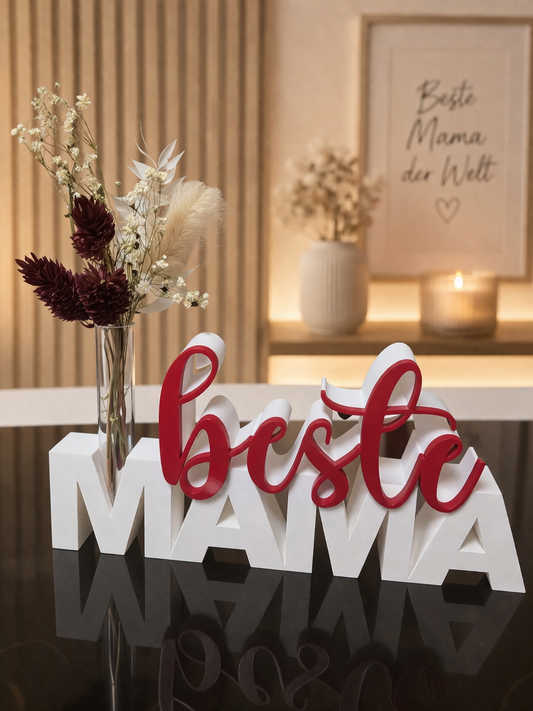 Schriftzug "Beste Mama"