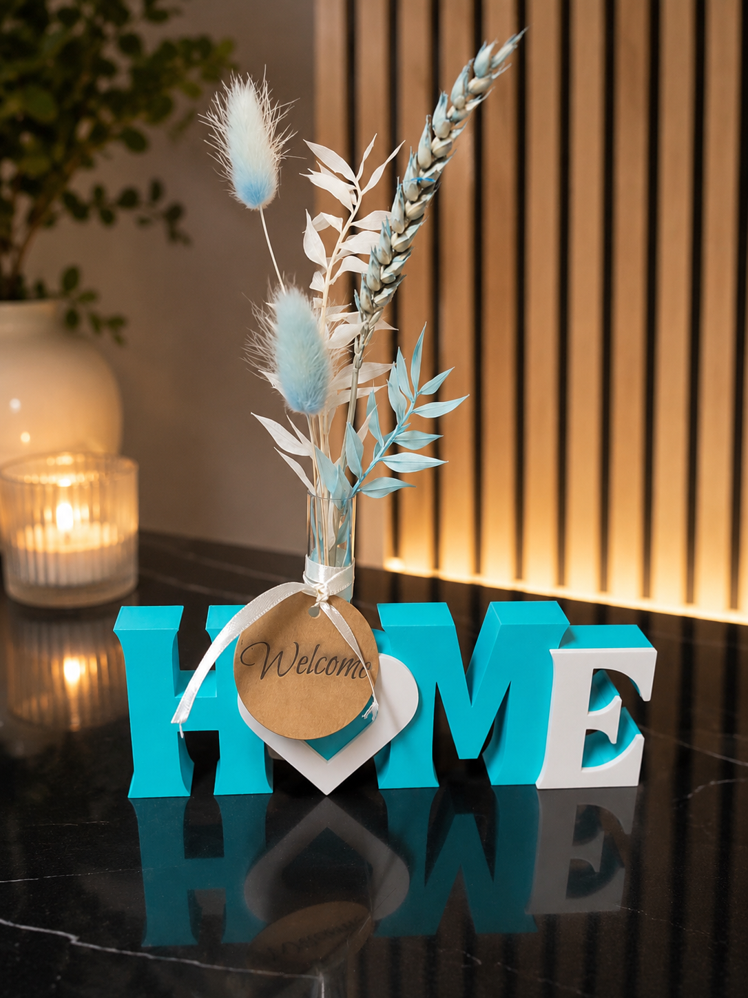 Schriftzug "Home"