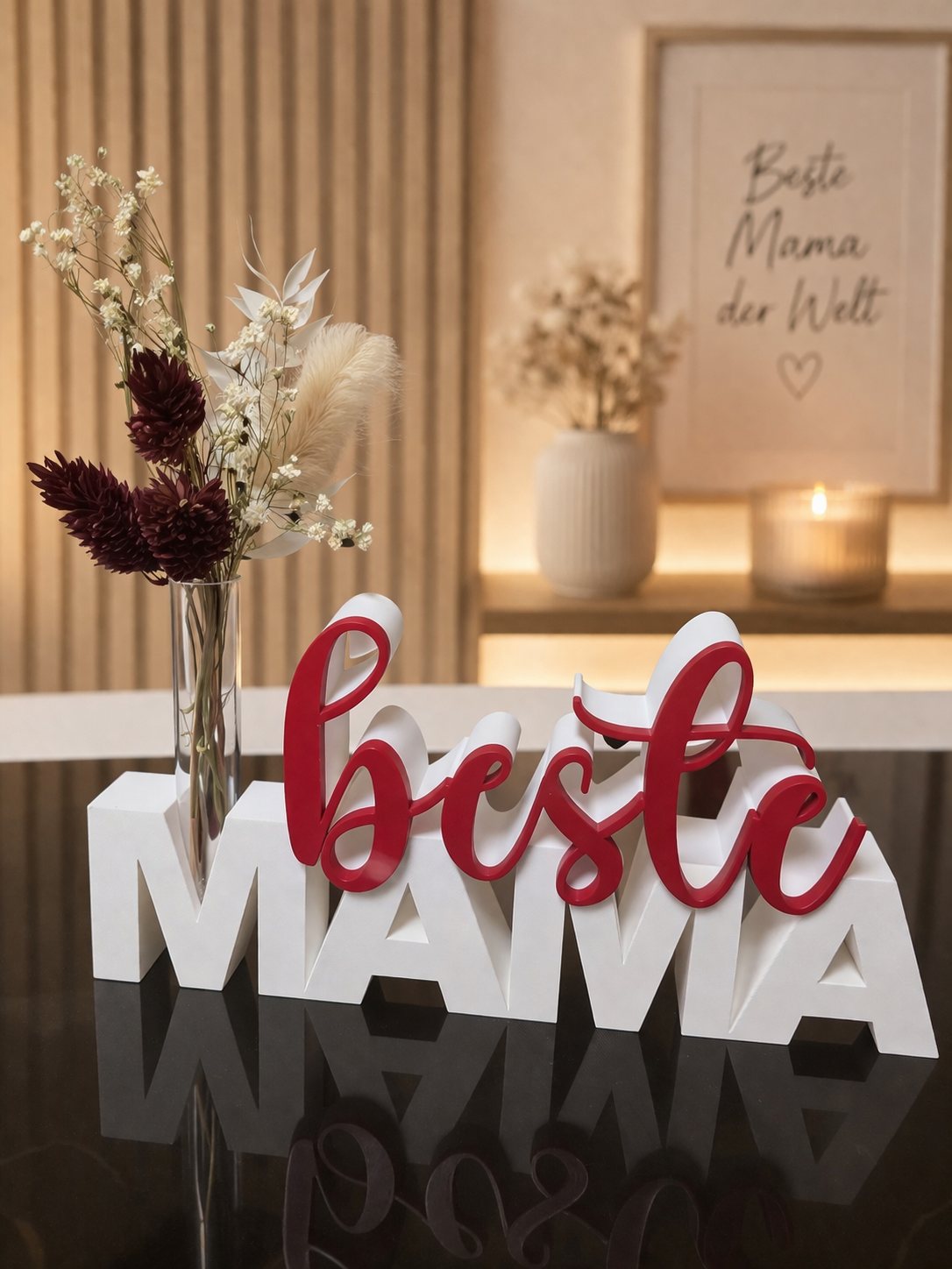 Schriftzug "Beste Mama"