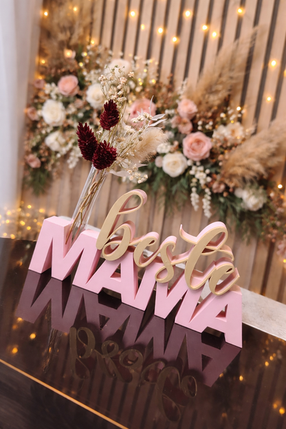 Schriftzug "Beste Mama"
