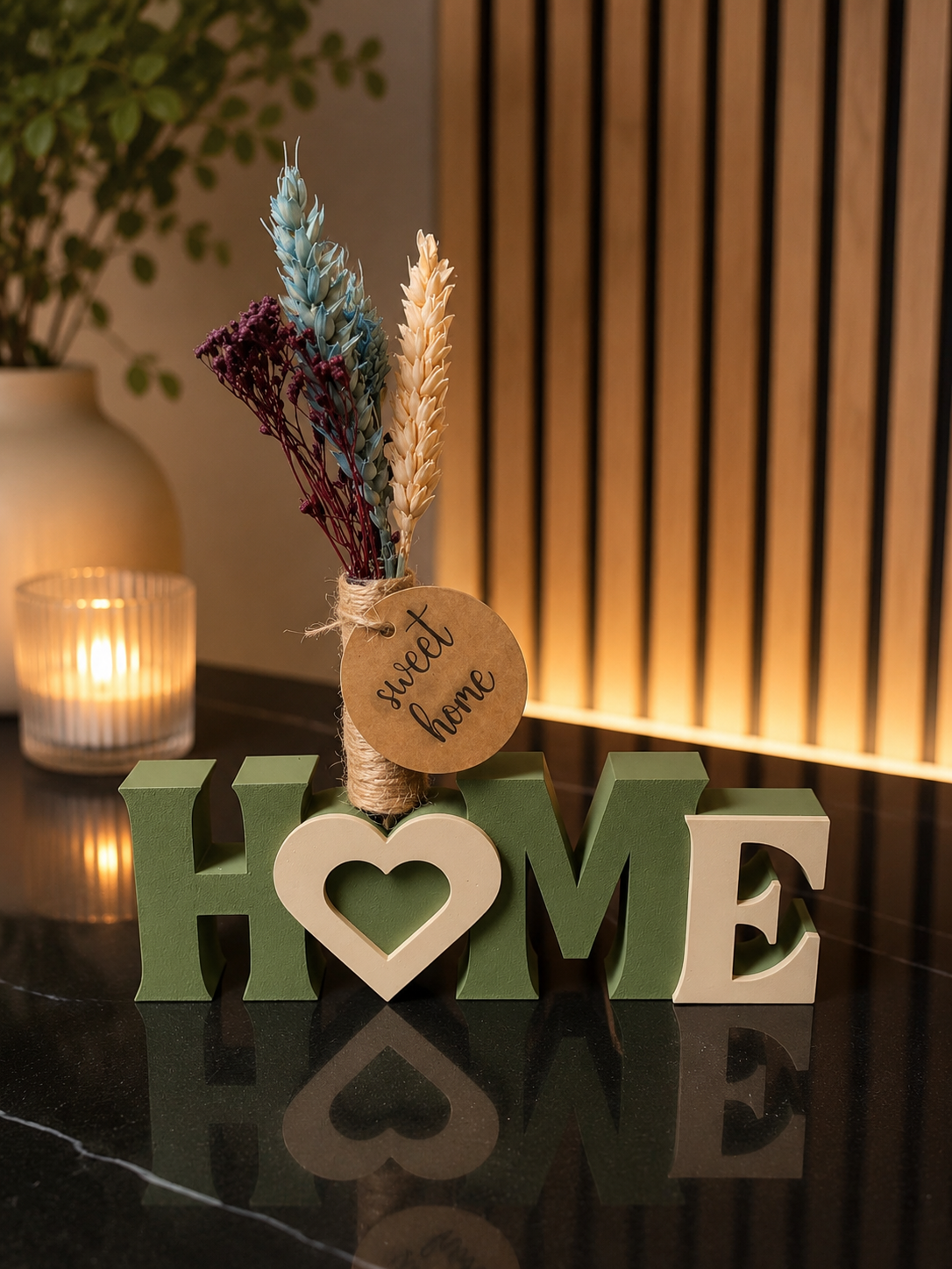 Schriftzug "Home"