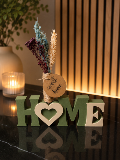 Schriftzug "Home"