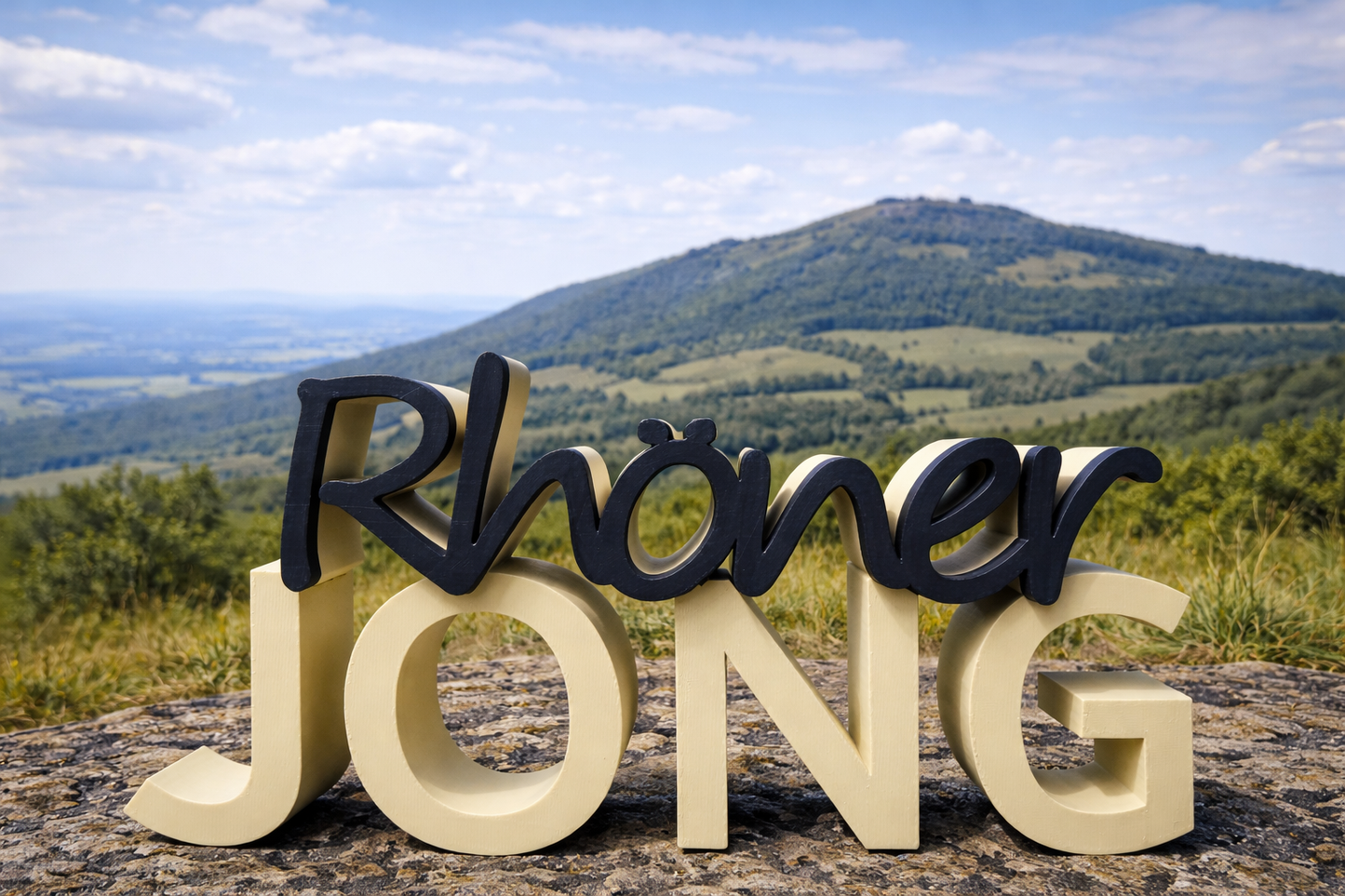 Schriftzug "Rhöner Jông"