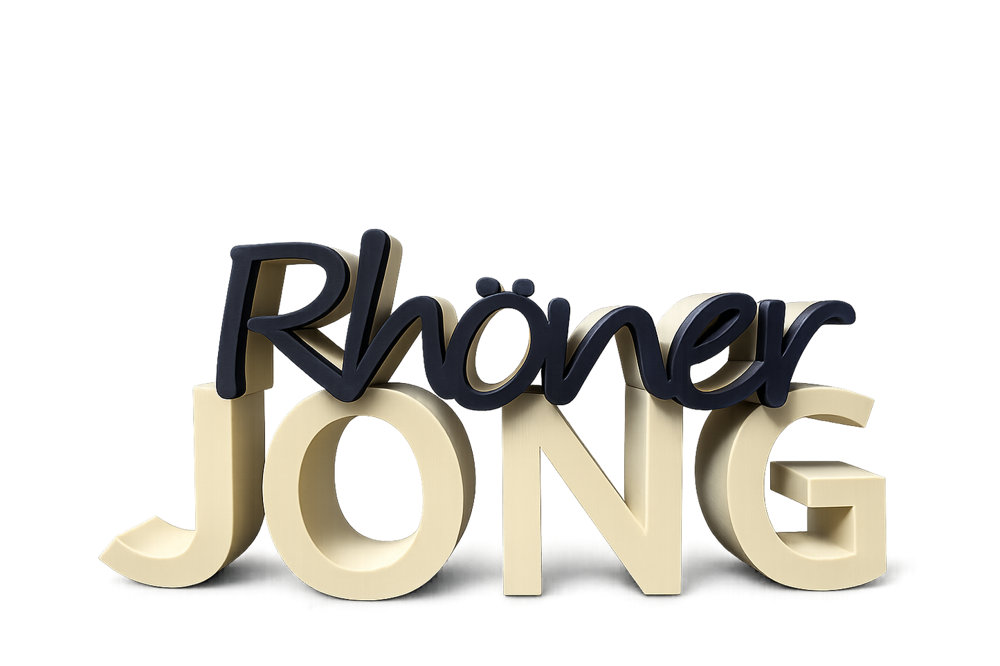 Schriftzug "Rhöner Jông"