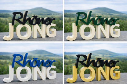 Schriftzug "Rhöner Jông"